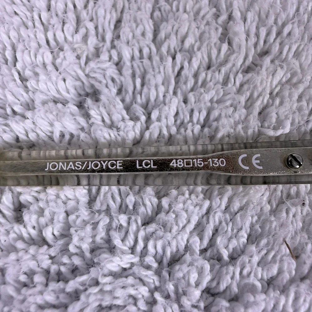 Jonas Paul Jonas/Joyce LCL Kids 48-15-130 Clear Rectangular Glasses